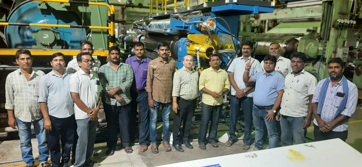 Warmly Celebrated the Successful Completion of the Calender Project of India GVG